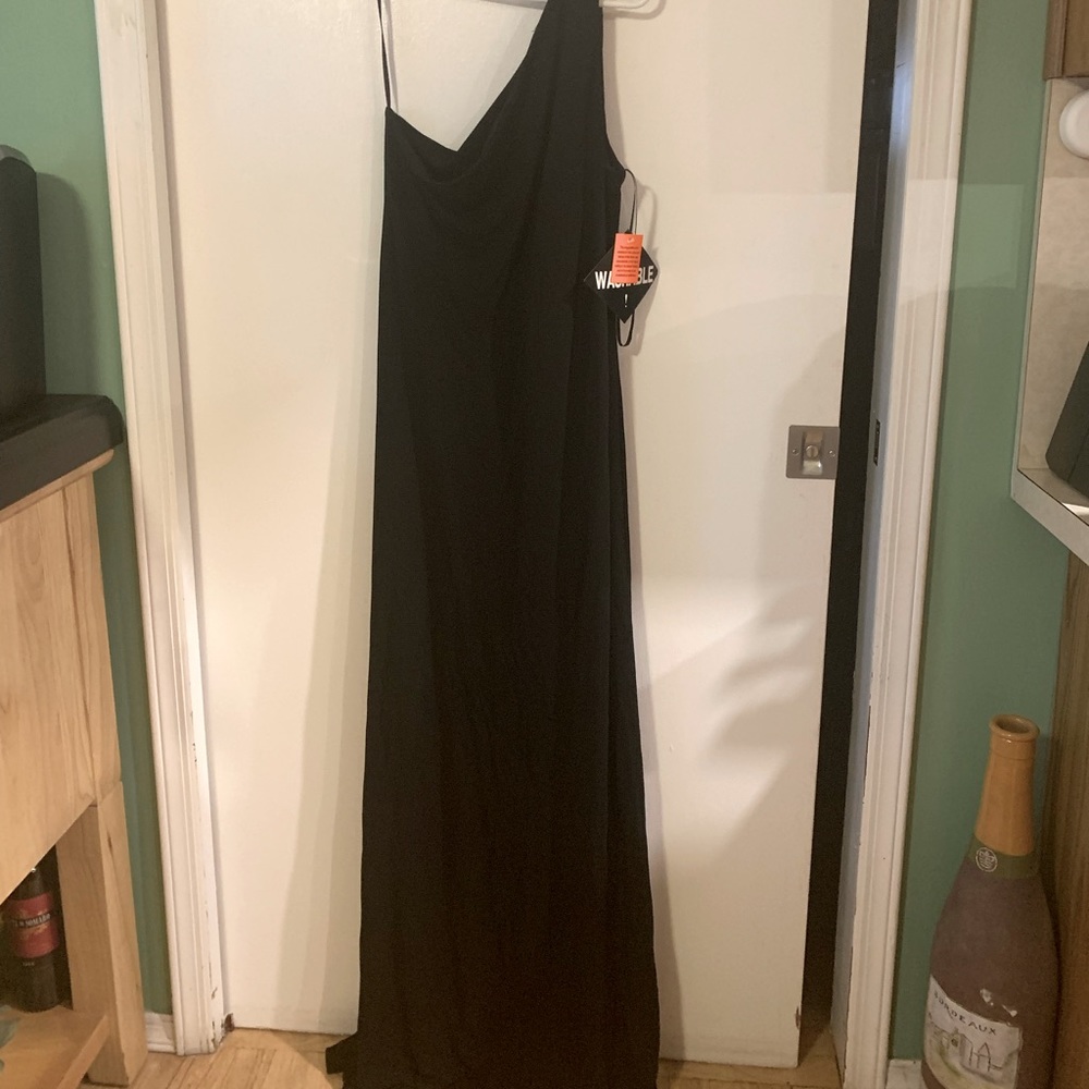 Virgo plus size asymmetrical long dress size 14